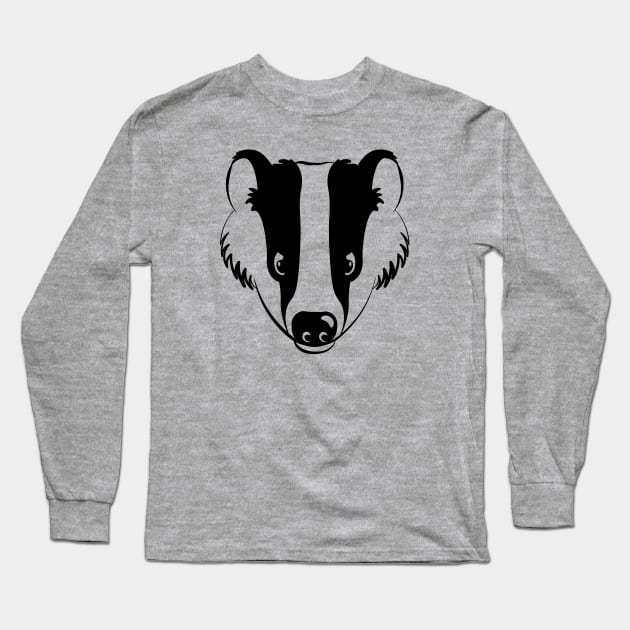 Badger Long Sleeve T-Shirt by schlag.art